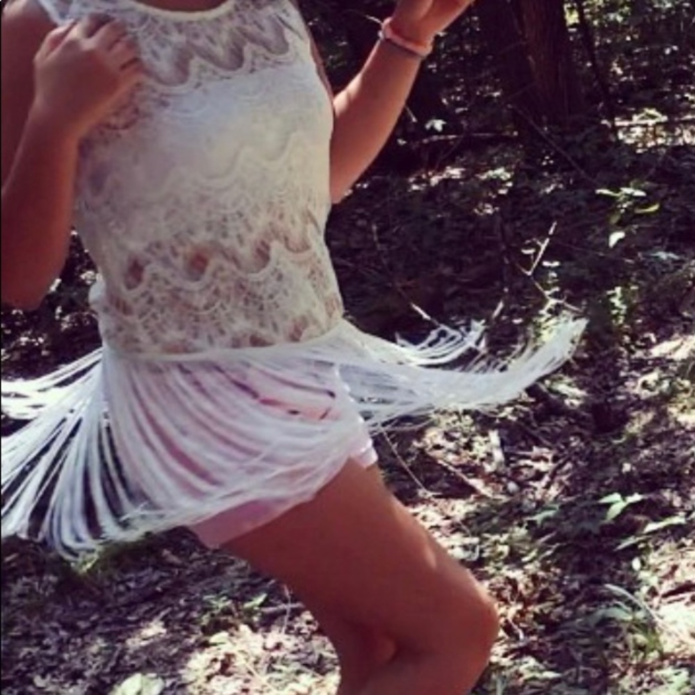 Fringe tank top